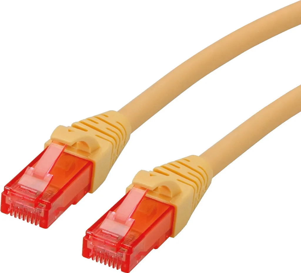 Cavo di Rete ROLINE 21.15.2523 Cat 6 UTP 3m LSOH Giallo Professionale