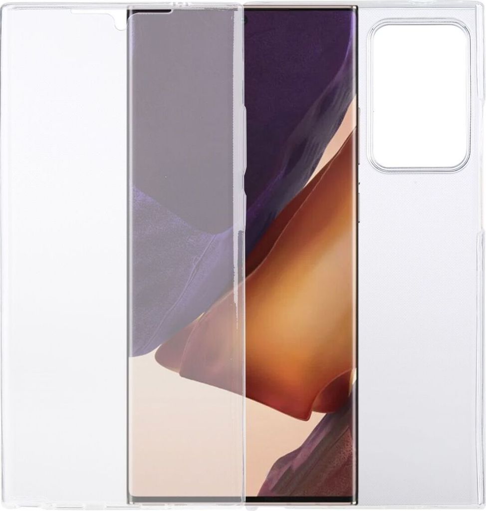 Samsung Galaxy Note 20 Hülle Case 360 Handy Schutz Tasche Cover Full TPU Etui Transparent