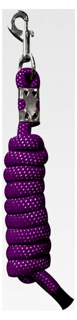 Reflektierende Schleppleine – 2 m, violett
