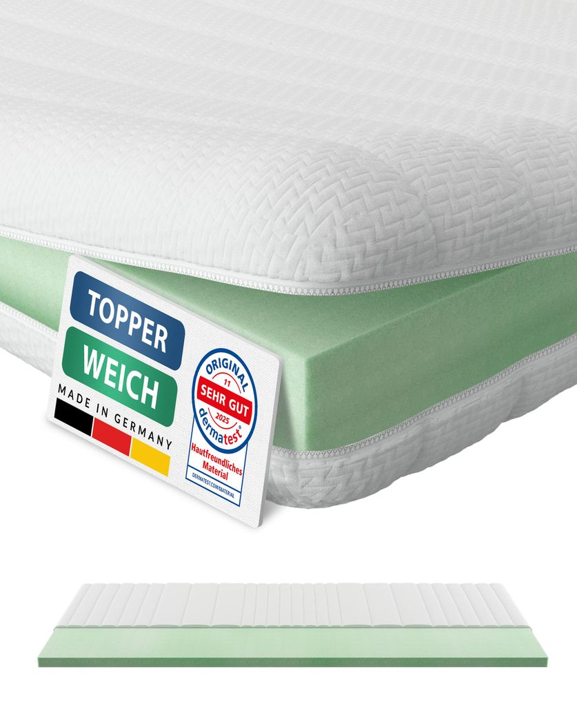 AM Qualitätsmatratzen | Basic Komfortschaum-Topper | Produktbild 
