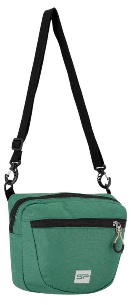 Spokey - "Croco" Schultertasche, 4l PP8203 (Einheitsgröße) (Grün)