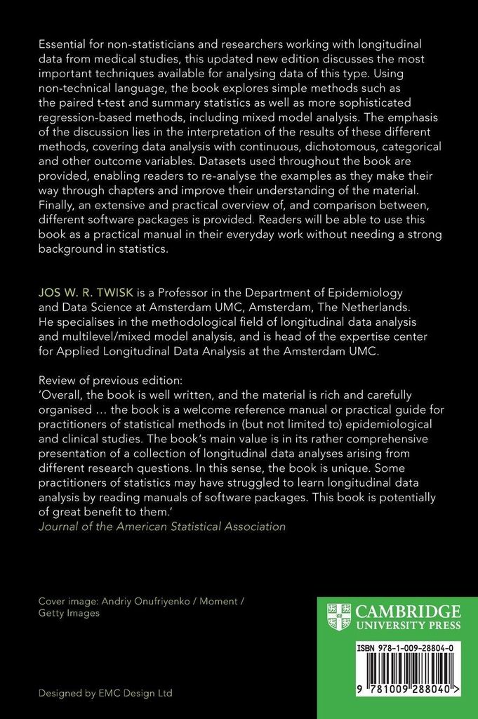 Applied Longitudinal Data Analysis for Medical Science