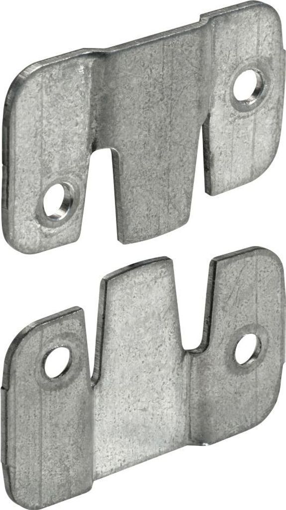 Hettich Universalverbinder verzinkt 50 x 100 mm, 2er Set Produktbild 