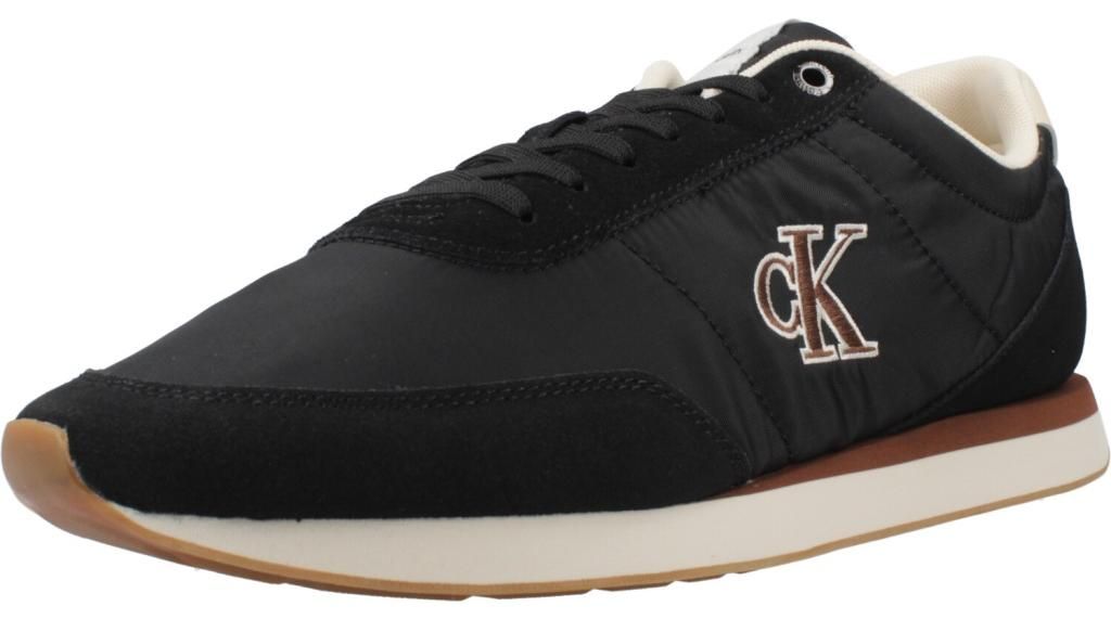 CALVIN KLEIN RETRO RUNNER ESS MIX MAT Schwarz