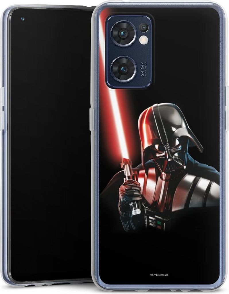DeinDesign Handyhülle für Oppo Find X5 Lite Silikon Hülle Case Smartphone Schutzhülle Darth Vader Fanartikel Star Wars