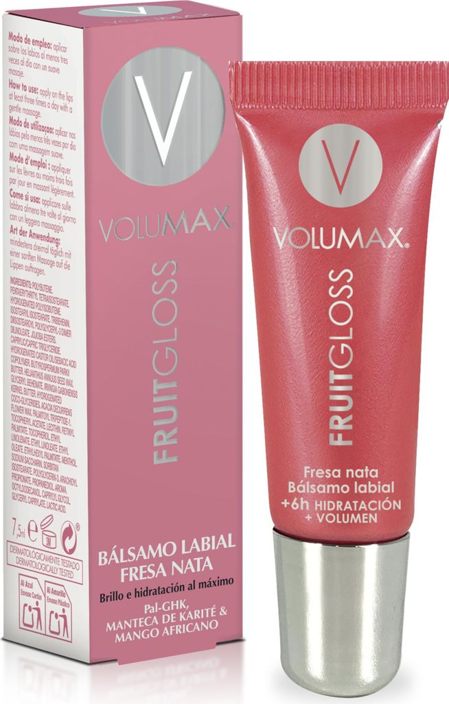 FRUITGLOSS Lippenfeuchtigkeit #Erdbeercreme 7,5 ml