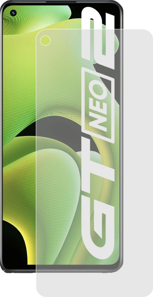 2x Premium Panzerfolie für Realme GT 2 Antishock - kristallklar-Displayschutzfolie - Schutzfolie