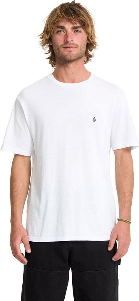 Volcom Stone Blanks Basic Kurzarm-t-shirt Weiß L Mann Weiß L