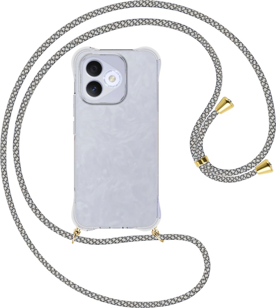 Handykette Backcover-Schutzhülle mit Band (Metall Produktbild 
