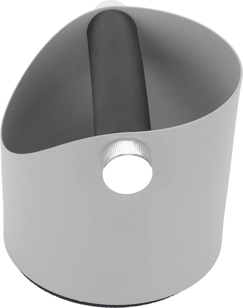 Solution marc de café : petit seau scories gris antidérapant stable
