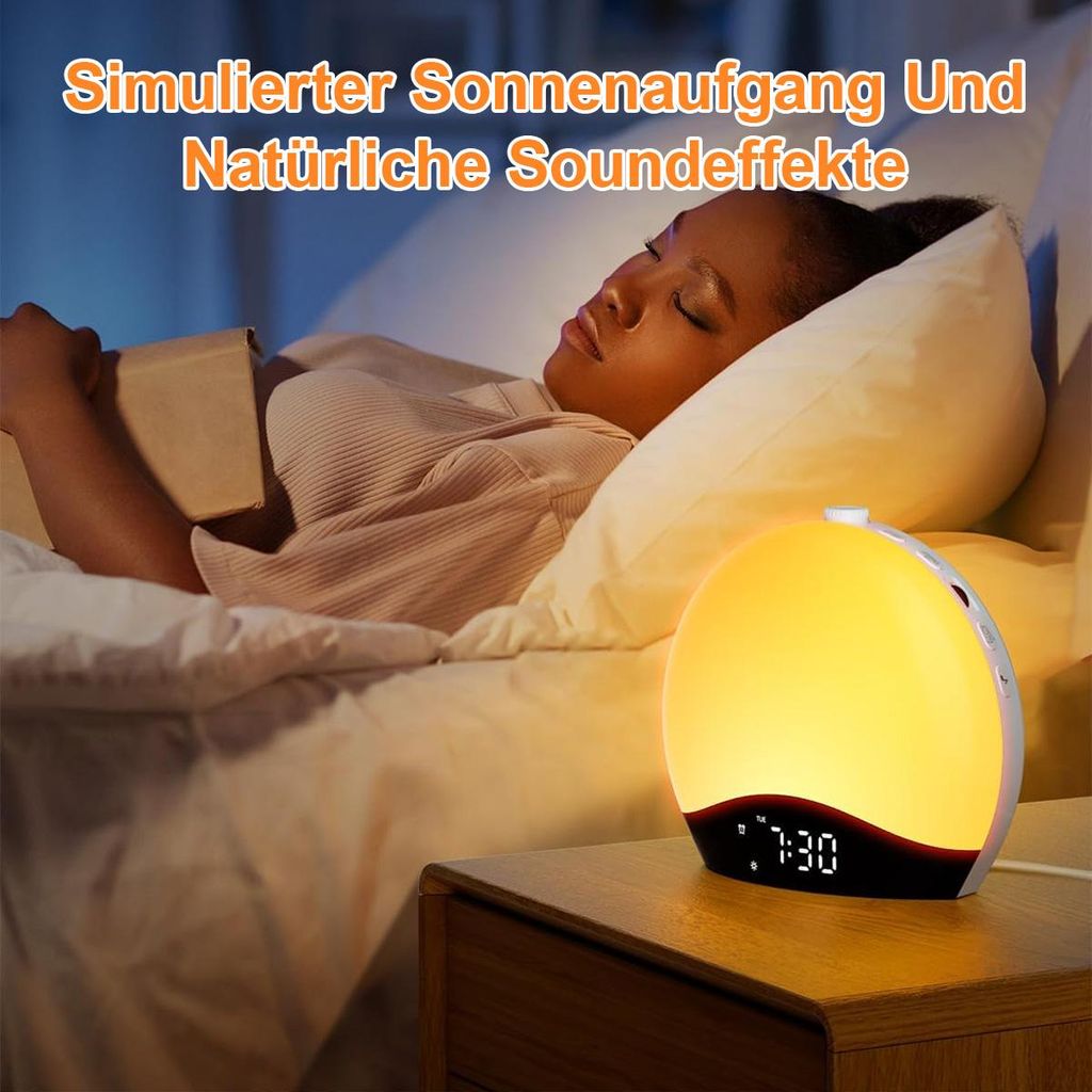 Tageslichtwecker Lichtwecker Wake Up Light Sonnenau Produktbild-Vorschau 7