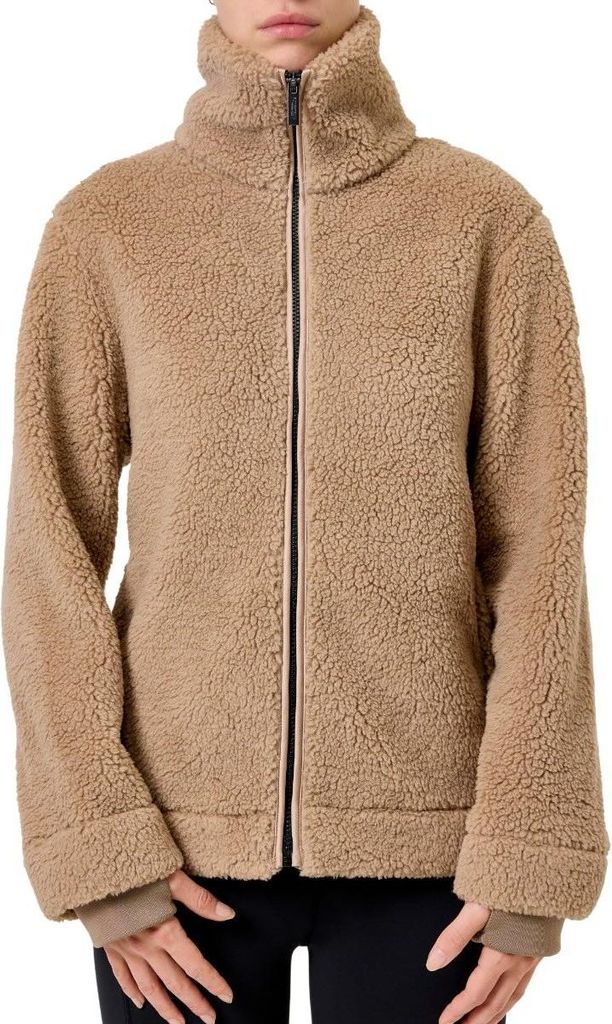Equestrian Stockholm Jacke Damen Teddy Fleece Jacket Sand Kollektion Sand M