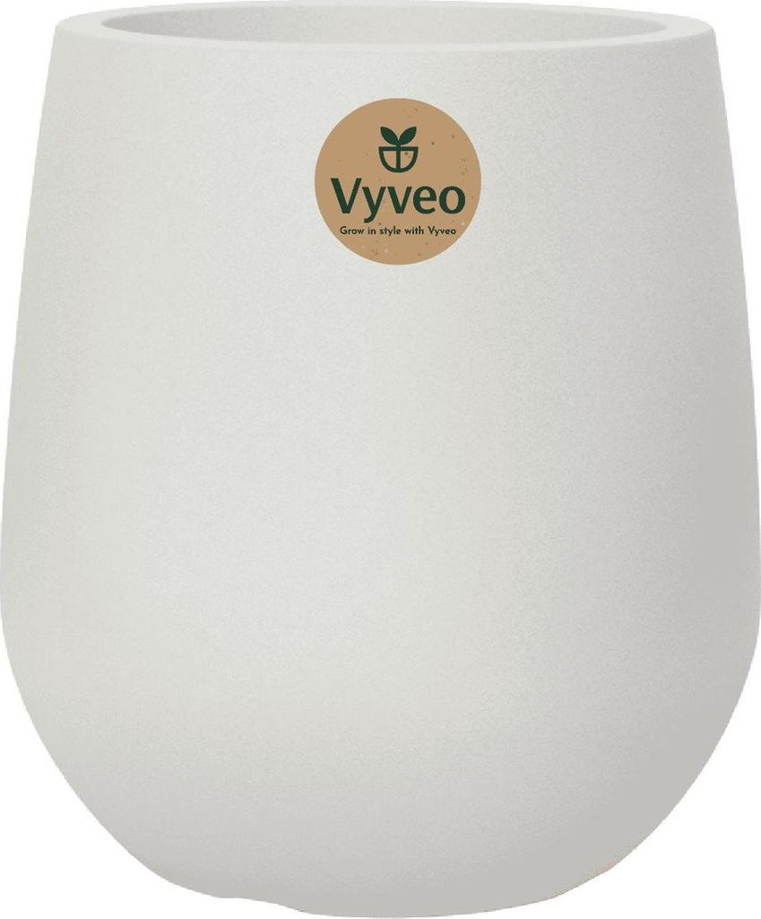 Vyveo - Blumentopf Amari - Weiß - 39x43