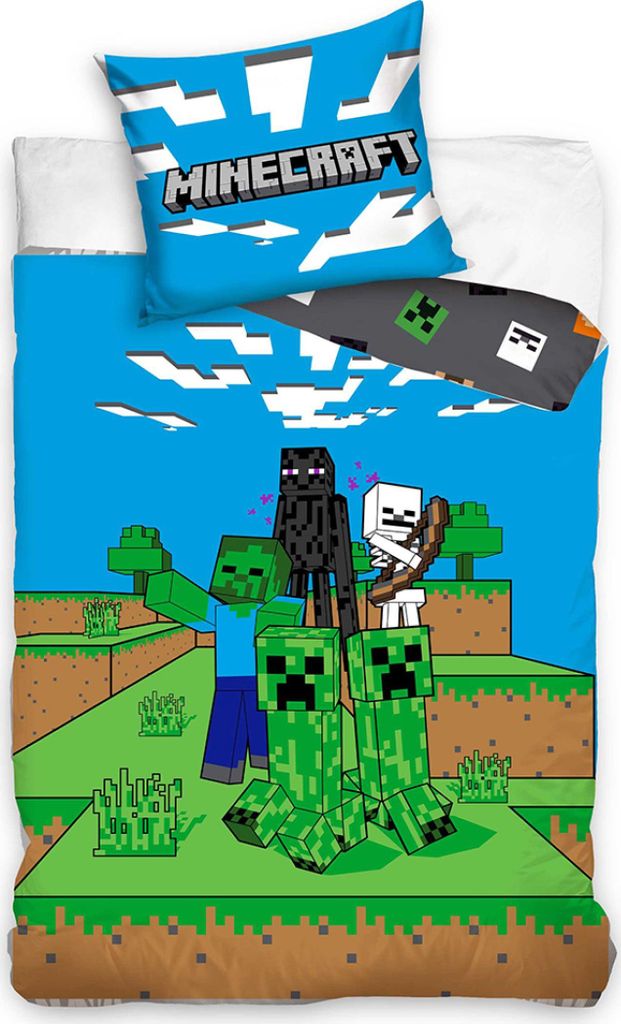 Dětské povlečení Minecraft Mob Monsters Obrázek produktu 