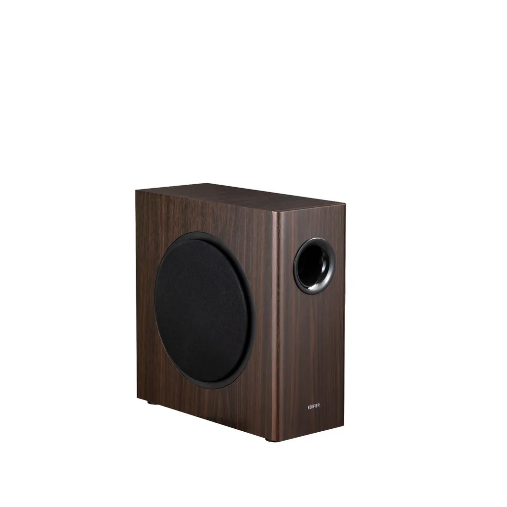 Caisson de basse Edifier T5S-WD 70W avec filtre passe-bas et boîtier bois