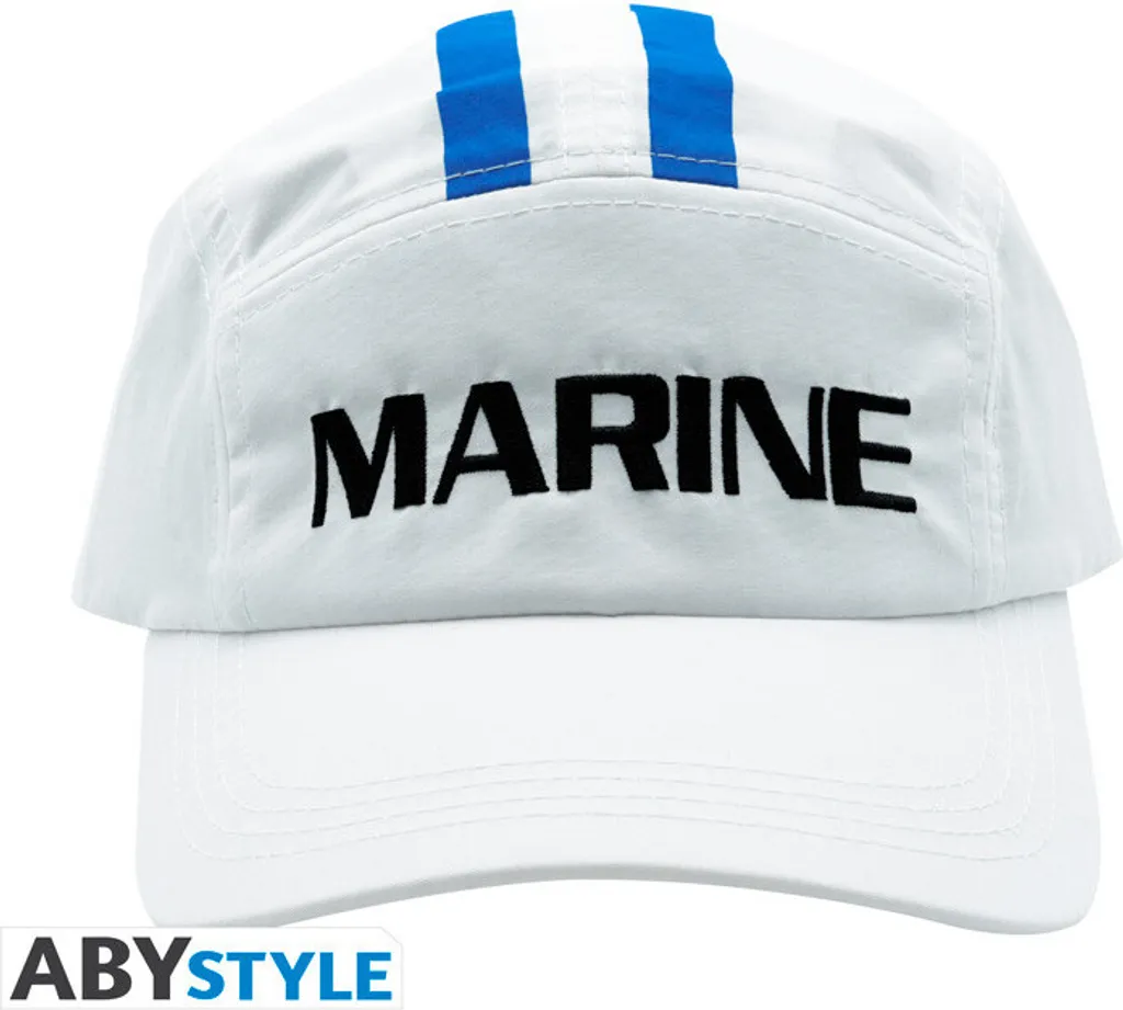 Berretto Marine One Piece Bianco - Streetwear Anime Limited Edition