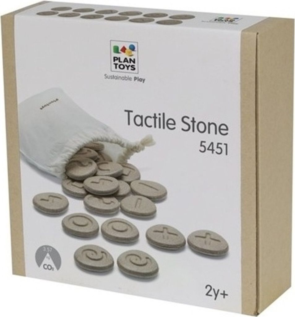 Plan Toys sensorische Holzbausteine - 24 Stück