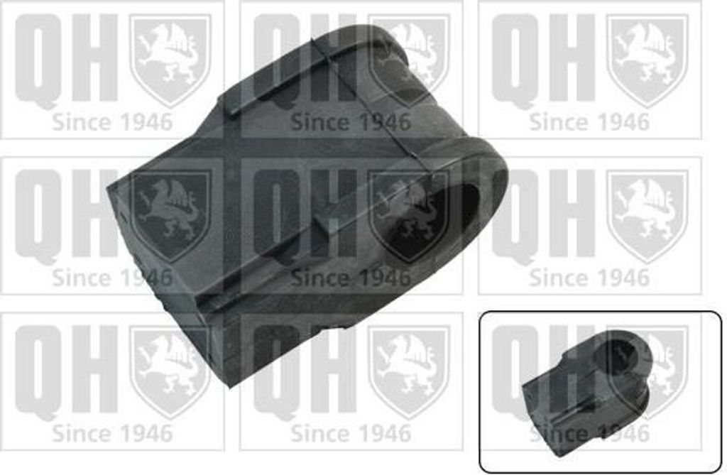 QUINTON HAZELL EMB7247 Lagerung Stabilisator Stabigummi Vorne für RENAULT LAGUNA III Grandtour (KT0/1) LAGUNA III (BT0/1) LAGUNA Coupe (DT0/1)