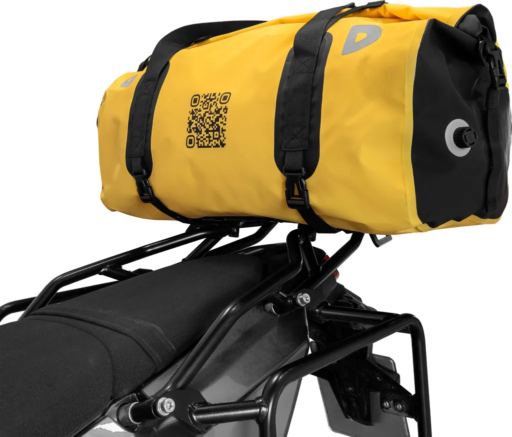 Portapacchi ZIEGER Yamaha XT 660 Z Ténéré Argento + Borsa Schnorr Gialla - 3