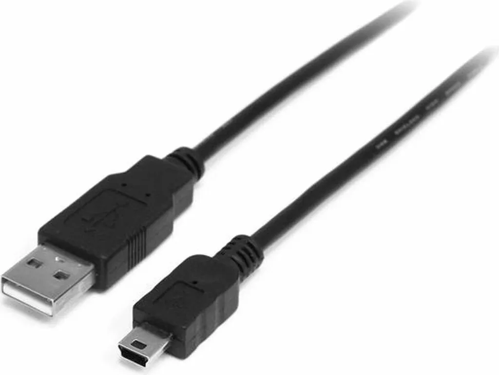Cavo Professionale StarTech USB A a Mini B 1m - USB2HABM1M Nero