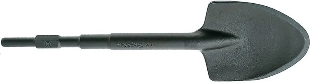 Burin plat hexagonal 30mm Makita pour marteau piqueur lourd 400mm
