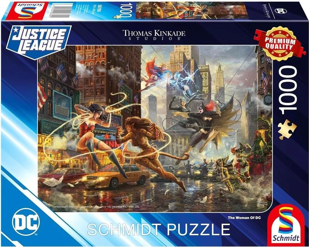 Puzzle 1000 pièces Les Femmes de DC Comics idéal pour décoration et loisirs