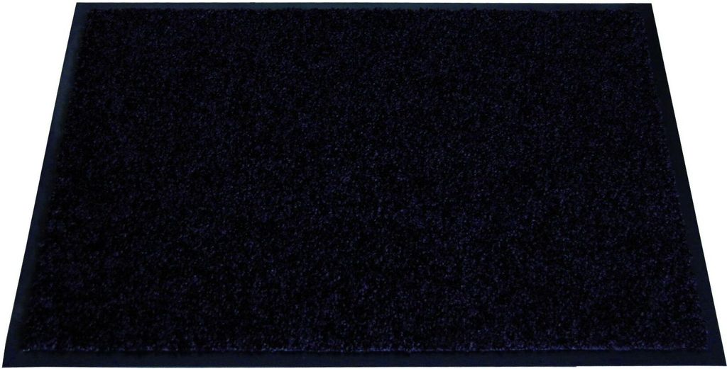 Eazycare Schmutzfangmatte - für Innen, 40 x 60 cm, schwarz, waschbar, Menge: 1 (Neu)