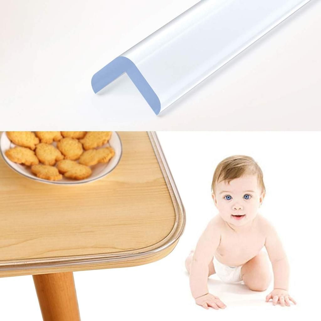 1M 2M 5M Baby Tisch Eckschutz Kantenschutz Mit Klebeband Sets Transparent Kinder 
