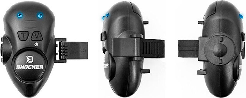 DELPHIN SHOCKER, indicatore di abboccamento, nero, Immagine del prodotto 