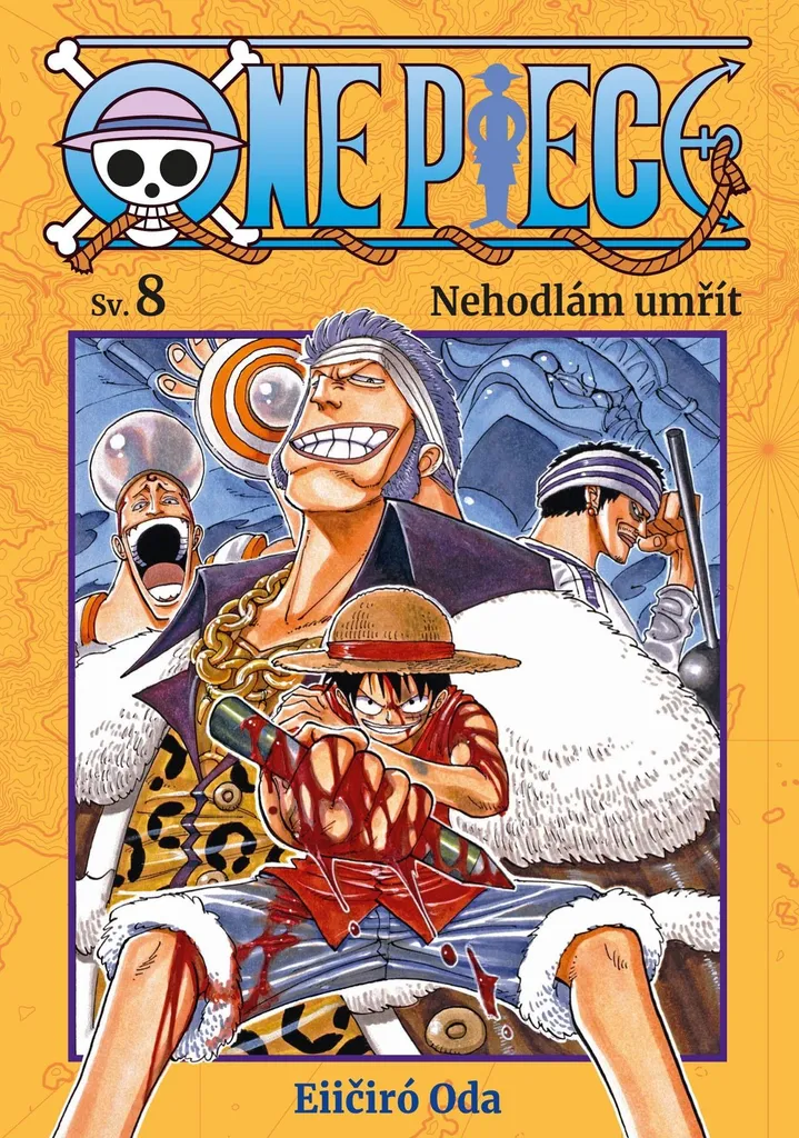 One Piece Tome 8 CREW - Remplacez vos Volumes Manga Abîmés ou Perdus