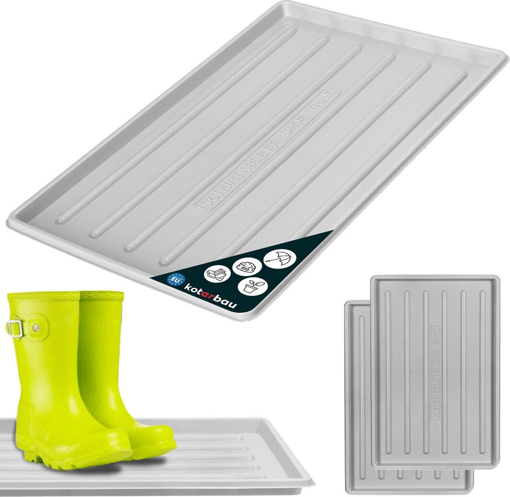 KOTARBAU® Sada 2 podnosov na odkvapkávanie topánok 45x30 cm Obrázok produktu 1