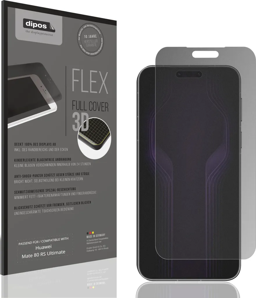 Vetro Privacy Huawei Mate 80 RS Ultimate Design | Anti-Shock Premium