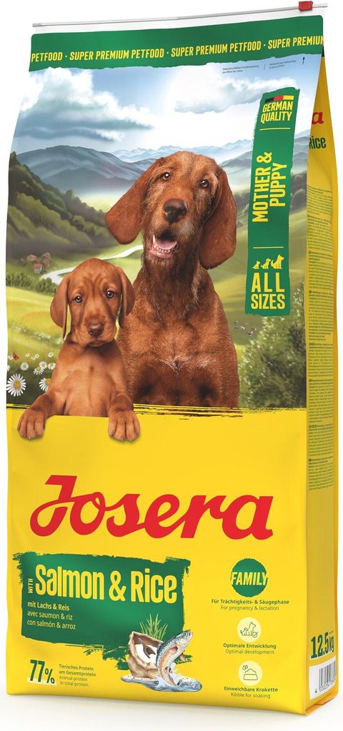 Josera Salmon & Rice Mother & Puppy 12,5 kg Produktbild 