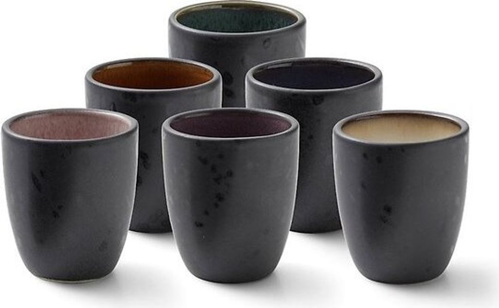 Bitz Set de tasses à espresso 6 pièces 10 ml noir Image du produit 