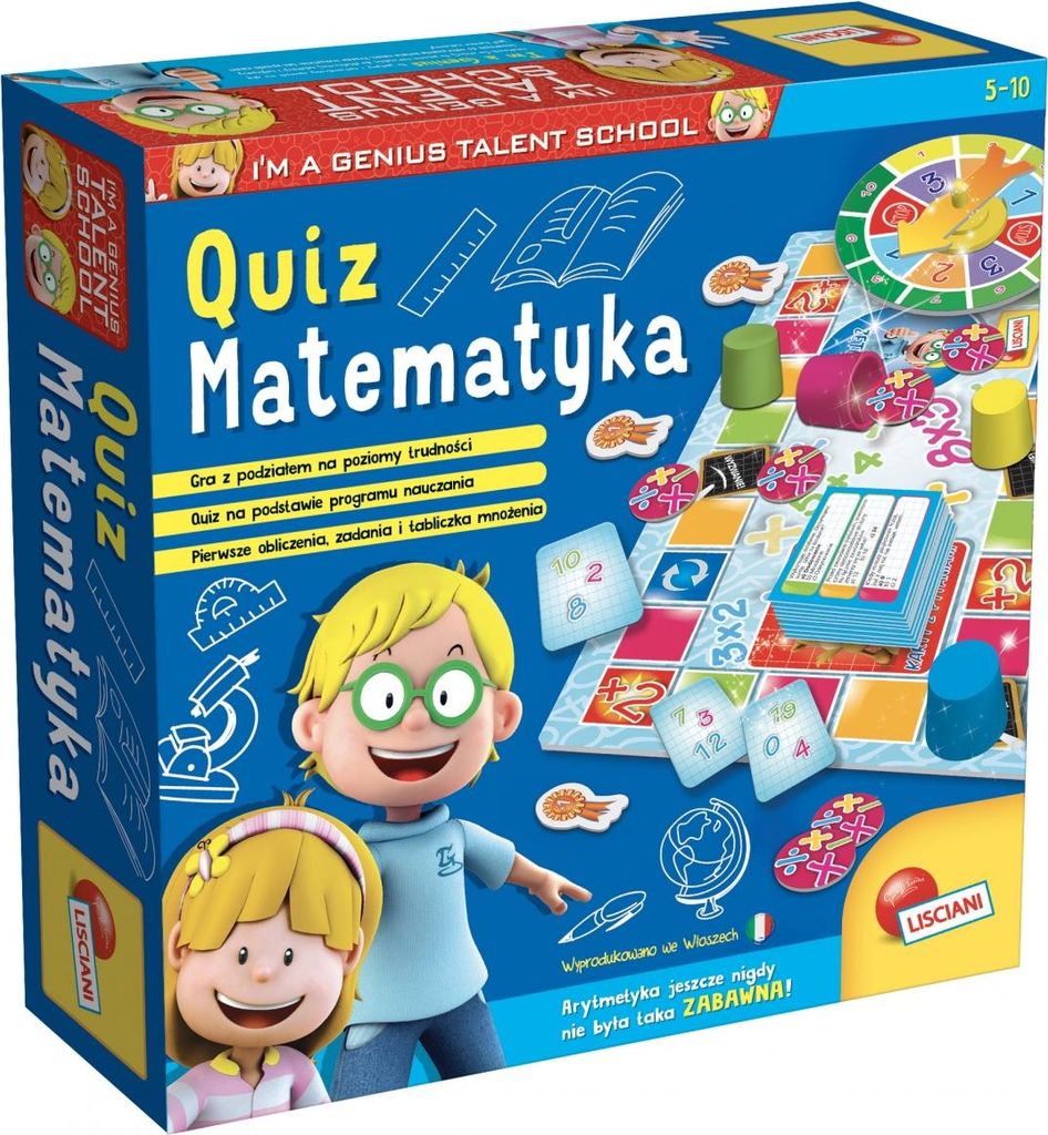 Lisciani Little Genius Mathe-Quiz