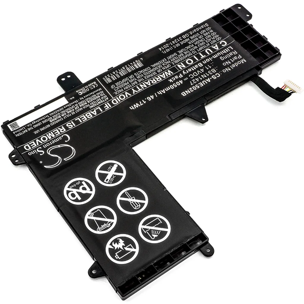 Batterie PC Portable Asus E502M E502MA Eee Book - Haute Capacité TECHTEK - 2