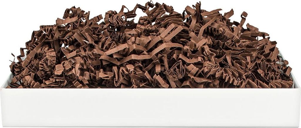 SizzlePak Braun – 1 kg Füllmaterial aus Papier für Geschenke und Pakete