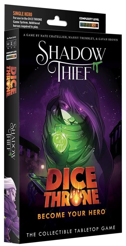 Dice Throne: Shadow Thief – Zestaw postaci "Shadow Thief" – Zdjęcie produktu 