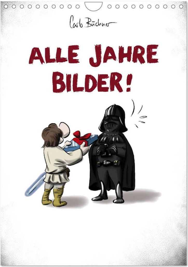 Carlo Büchner ALLE JAHRE BILDER! (Wandkalender 2026 DIN A4 hoch), CALVENDO Monatskalender