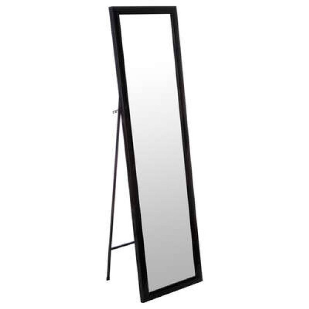 5five Simply Smart | Standspiegel - Spiegel - 35 x 125 cm - Braun - Bodenspiegel - kein Aufbau erforderlich