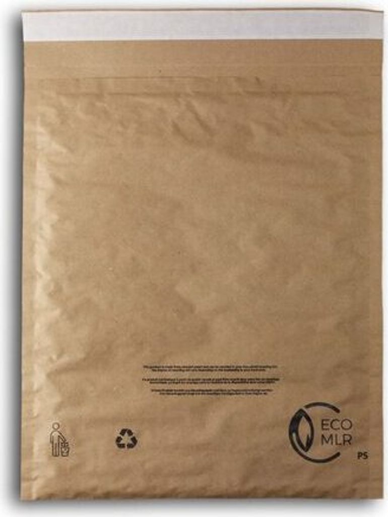 50x ecoMLR Papierpolstertaschen 310 x 375mm (A) | 285 x 365 mm (I) braun