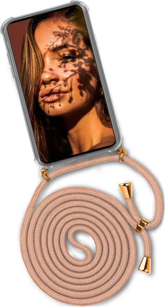 TWIST-Case + TWIST-Cord für Xiaomi Mi Note 10 / 10 Pro, Farbe:Golden Coast (Gold)