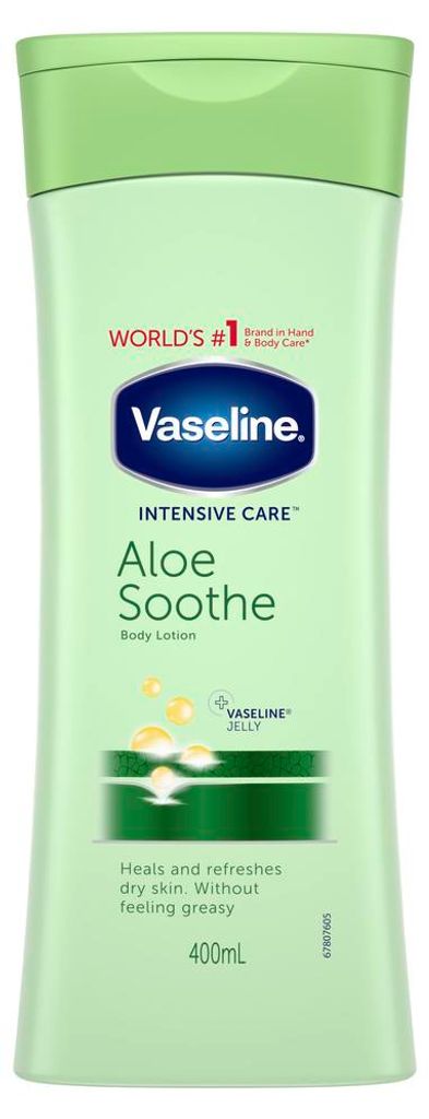Vaseline Bodylotion aloe (400 ml) Productafbeelding 
