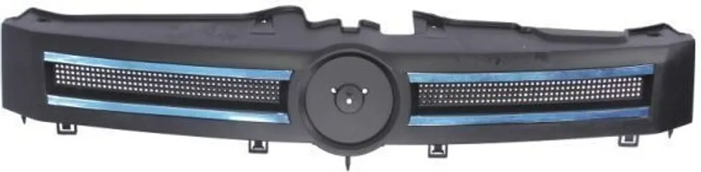 Calandre robuste pour Panda BLIC 6502-07-2008998P plastique ABS noir