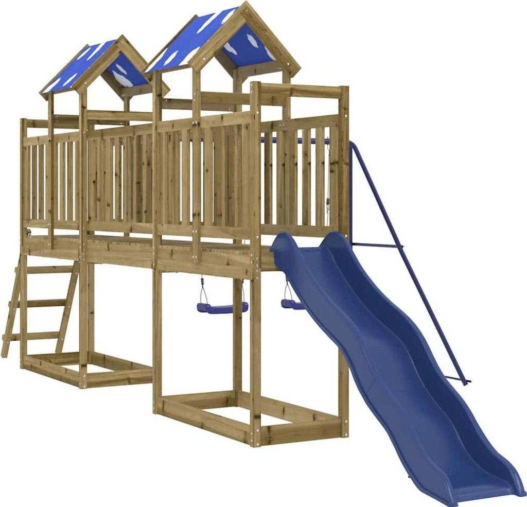 vidaXL Spielturm Imprägniertes Kiefernholz