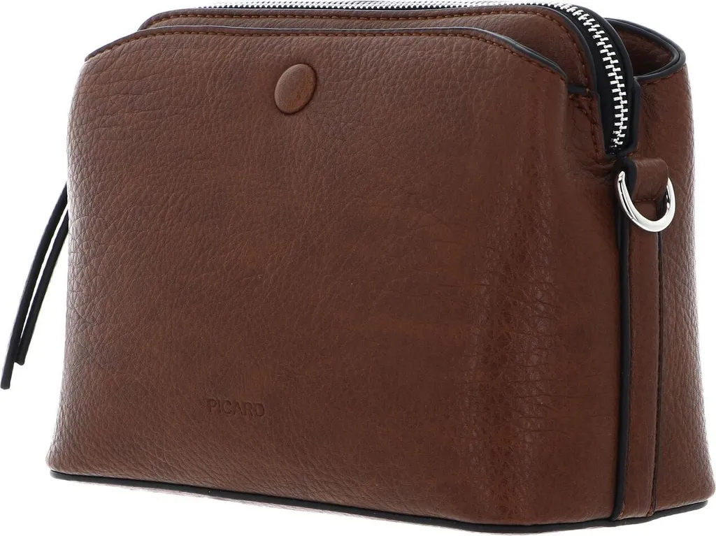 Fini le désordre avec le sac Polly Cross Bag PICARD Whisky en cuir