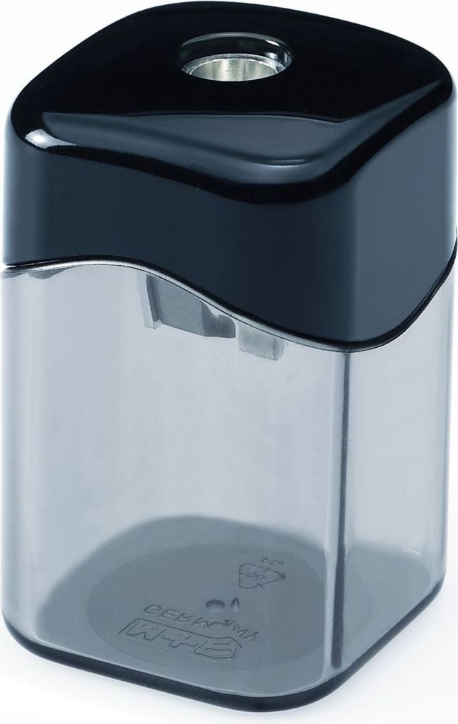 Möbius Ruppert 0923 - 0000 - Manueller Bleistiftspitzer - Schwarz - Transparent - Kunststoff