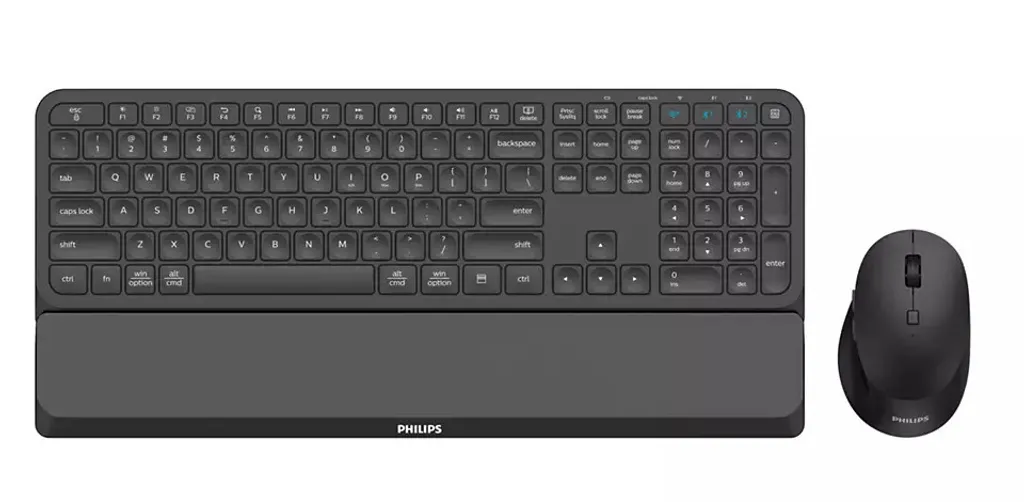 Kit Philips SPT6607 sans fil noir pour supprimer les câbles de bureau