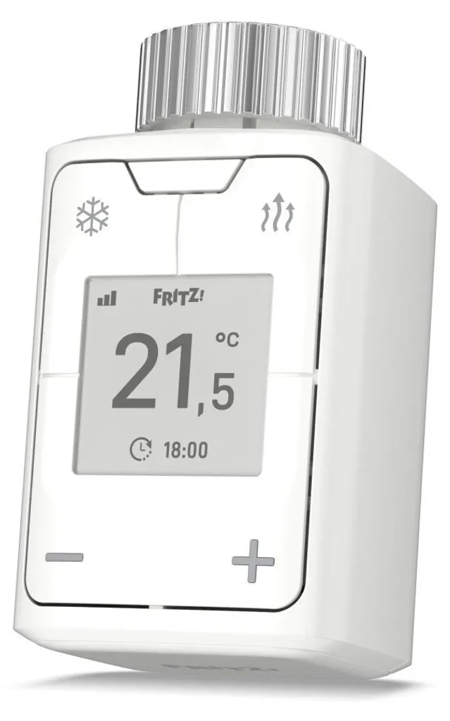 Thermostat FRITZ!DECT 302 avec Écran E-Paper et Contrôle à Distance DECT
