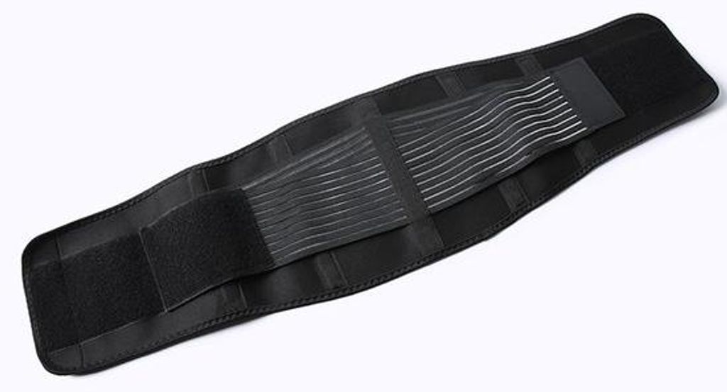 Sportband für die Bauchmuskulatur, Trainingsband für die Taille, Unterdruck-Unterstützung, Postpartum-Bauchband, Damen-Korset, Größe M, schwarz